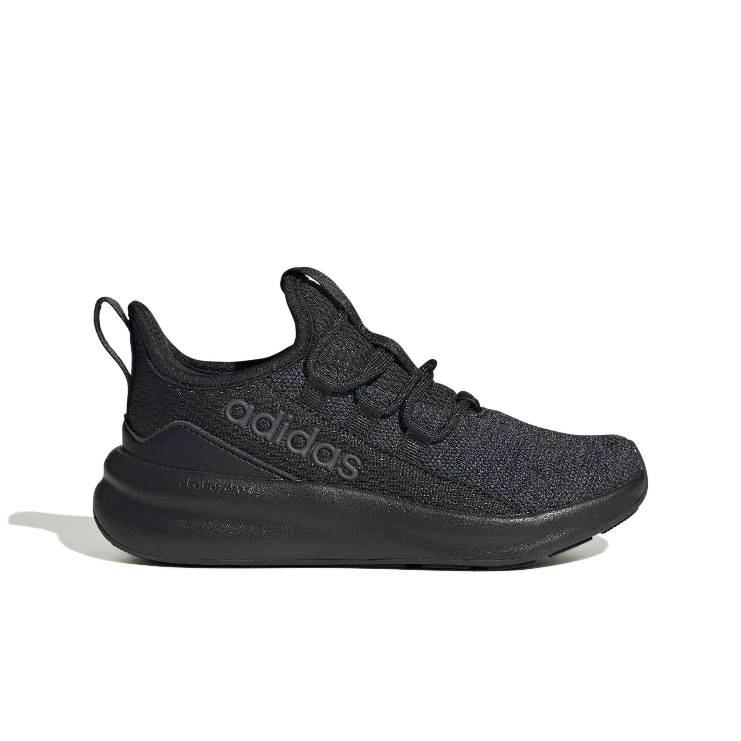 adidas Lite Racer Adapt 8.0 "Core Black/Core Black/Carbon" Grade School Boys' Shoe - BLACK/BLACK/CARBON